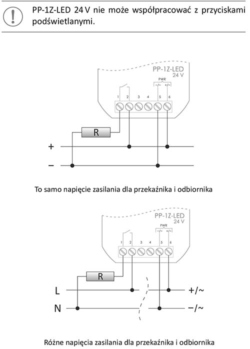 Schemat podłączenia